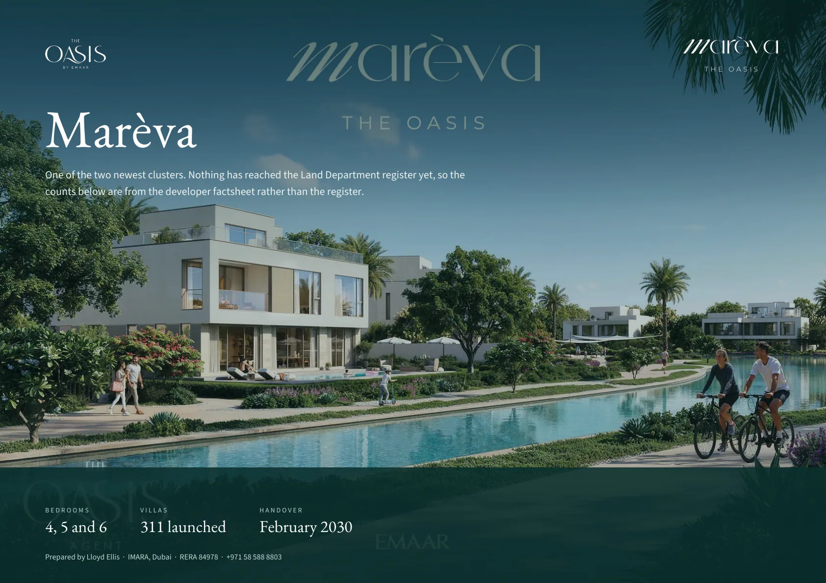 Marèva brochure cover