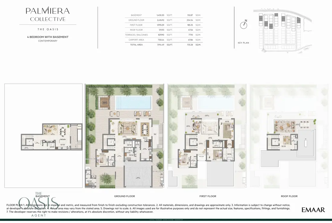 Contemporary floor plan