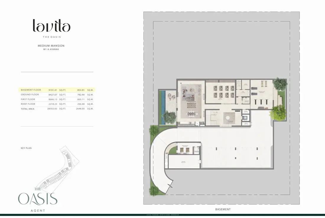 Ayanna basement floor plan