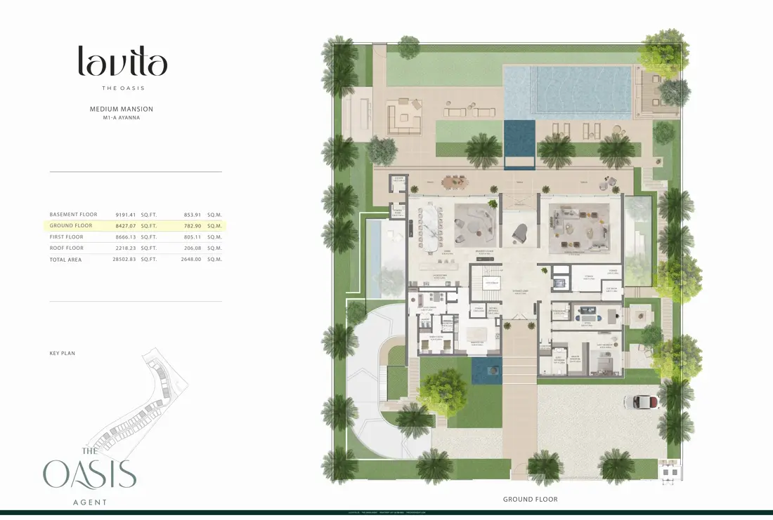 Ayanna ground floor floor plan
