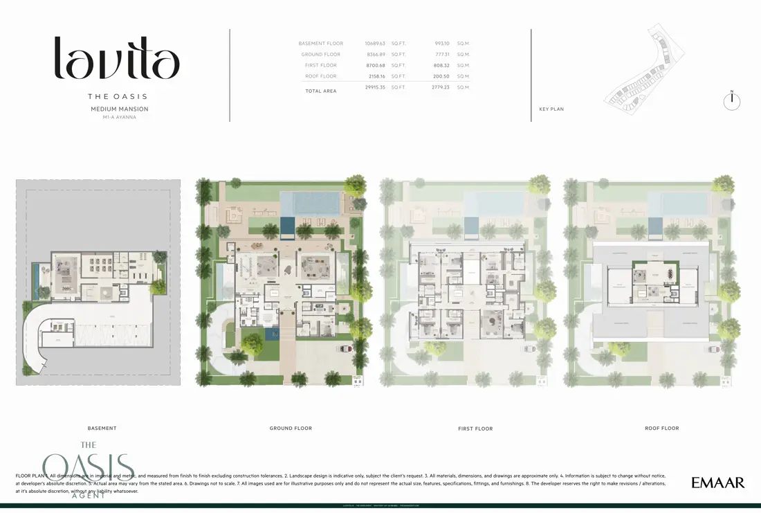 Ayanna overview floor plan