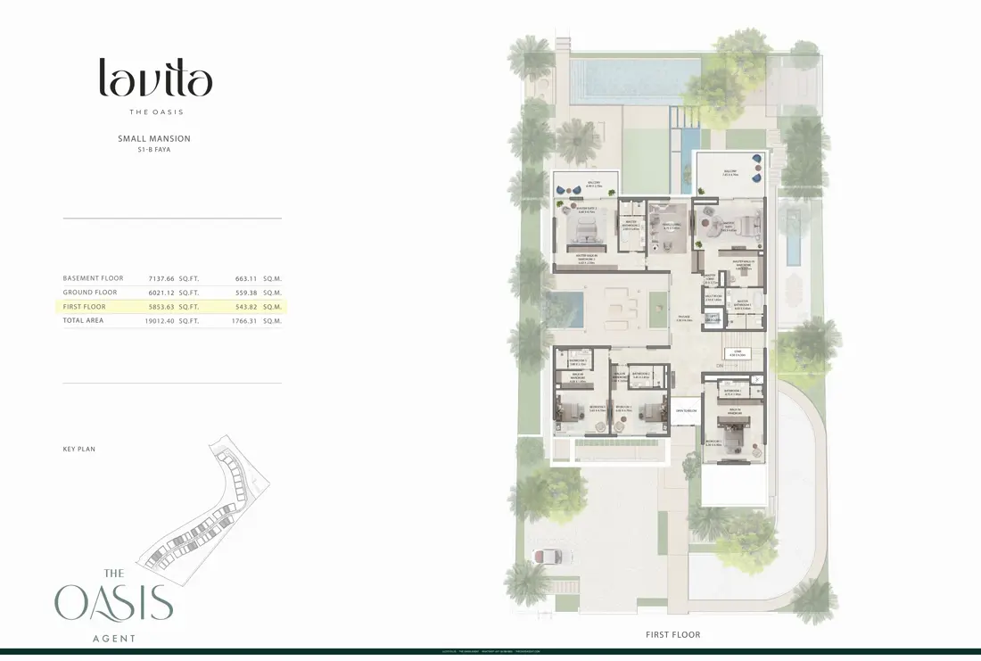 Faya S1 B Faya first floor floor plan