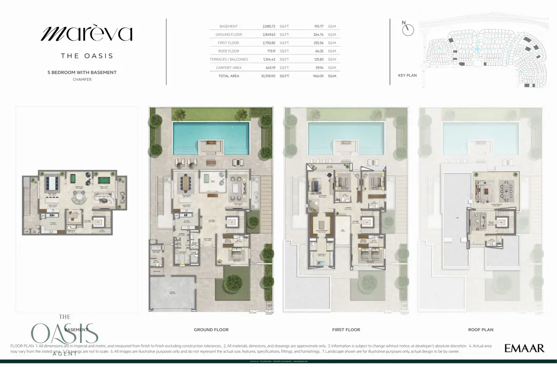 5 bedroom basement chamfer floor plan