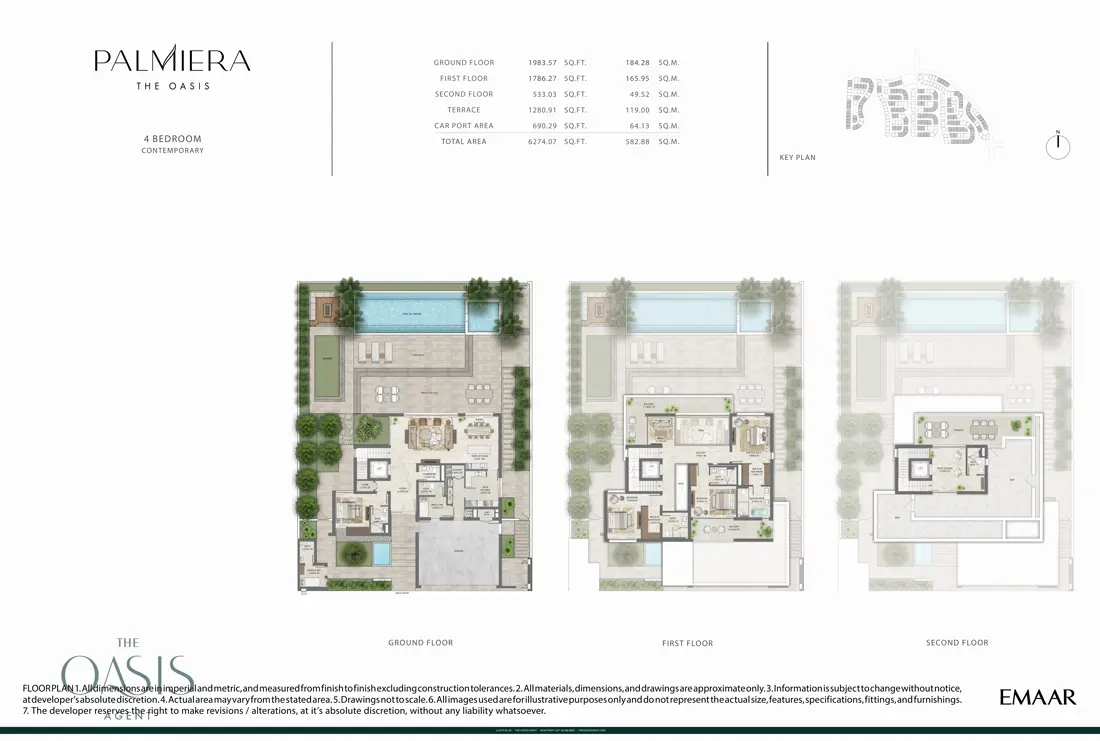 4 bedroom contemporary floor plan