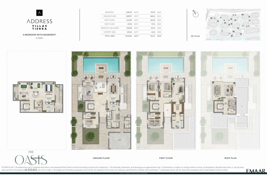 5 bedroom floor plan