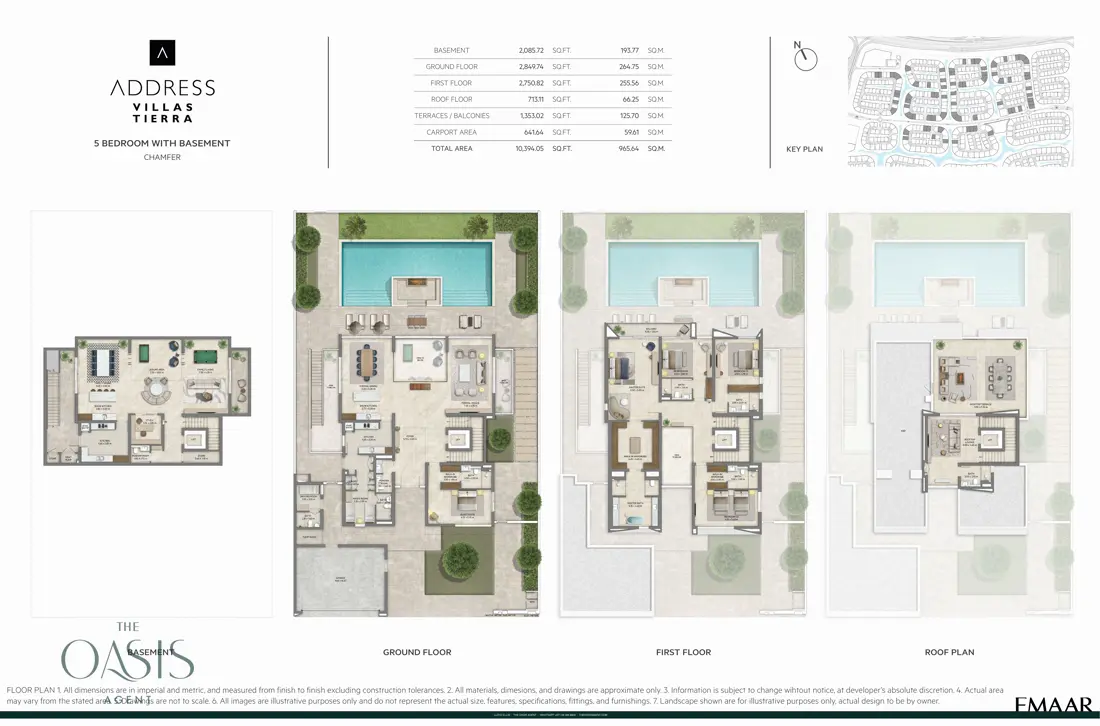 5 bedroom floor plan