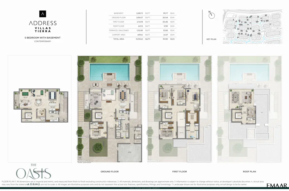 5 bedroom floor plan