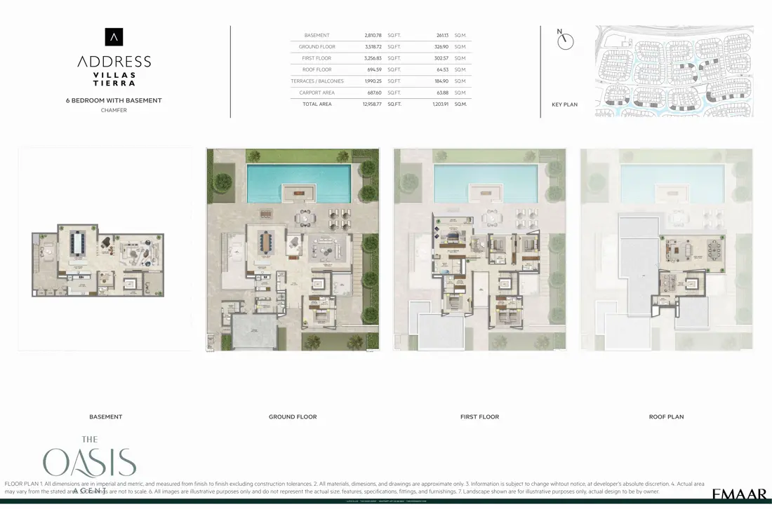 6 bedroom floor plan