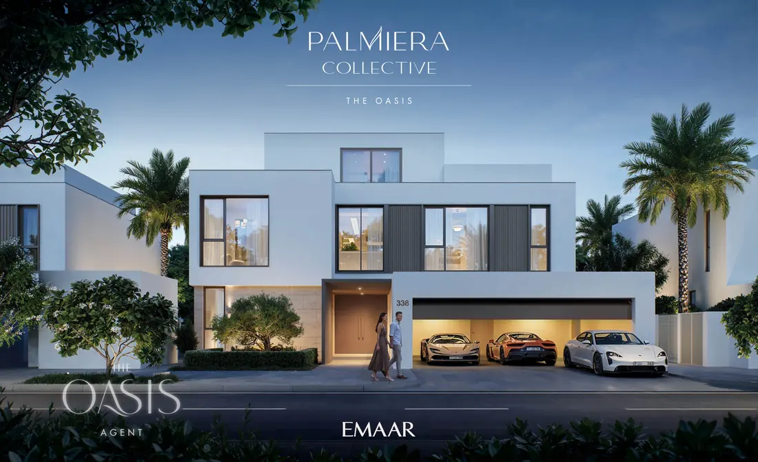 Contemporary elevation at The Oasis, Palmiera Collective