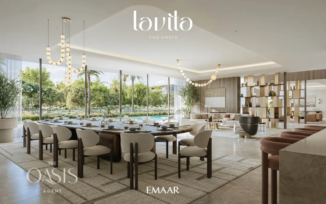 The Oasis by Emaar, lavita render