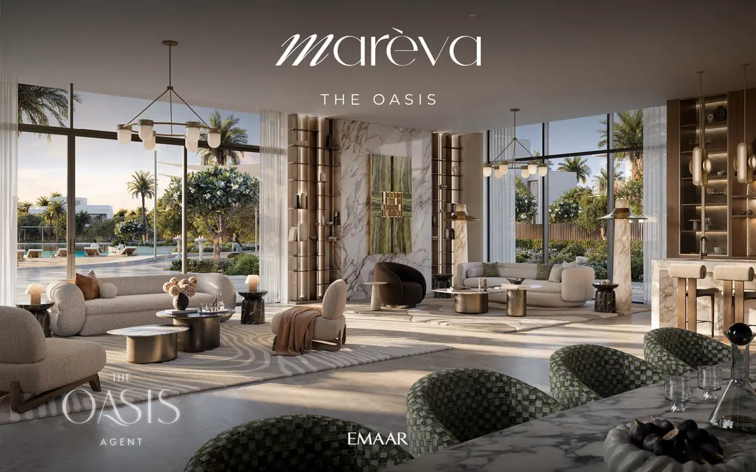 The Oasis by Emaar, mareva render