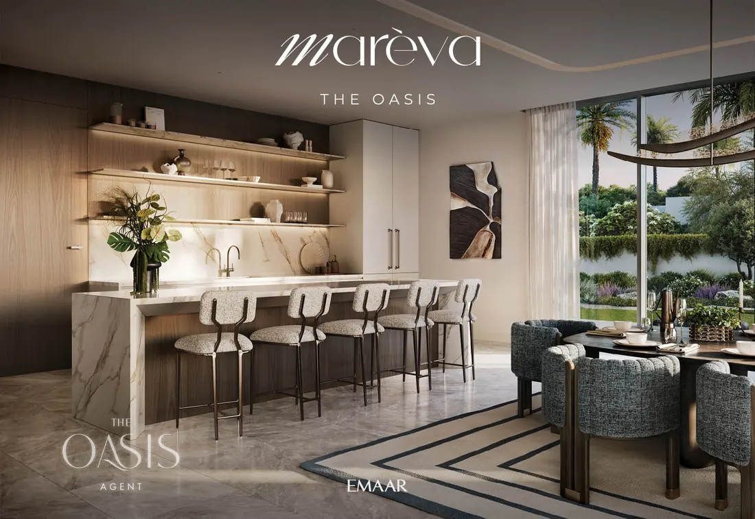 The Oasis by Emaar, mareva render