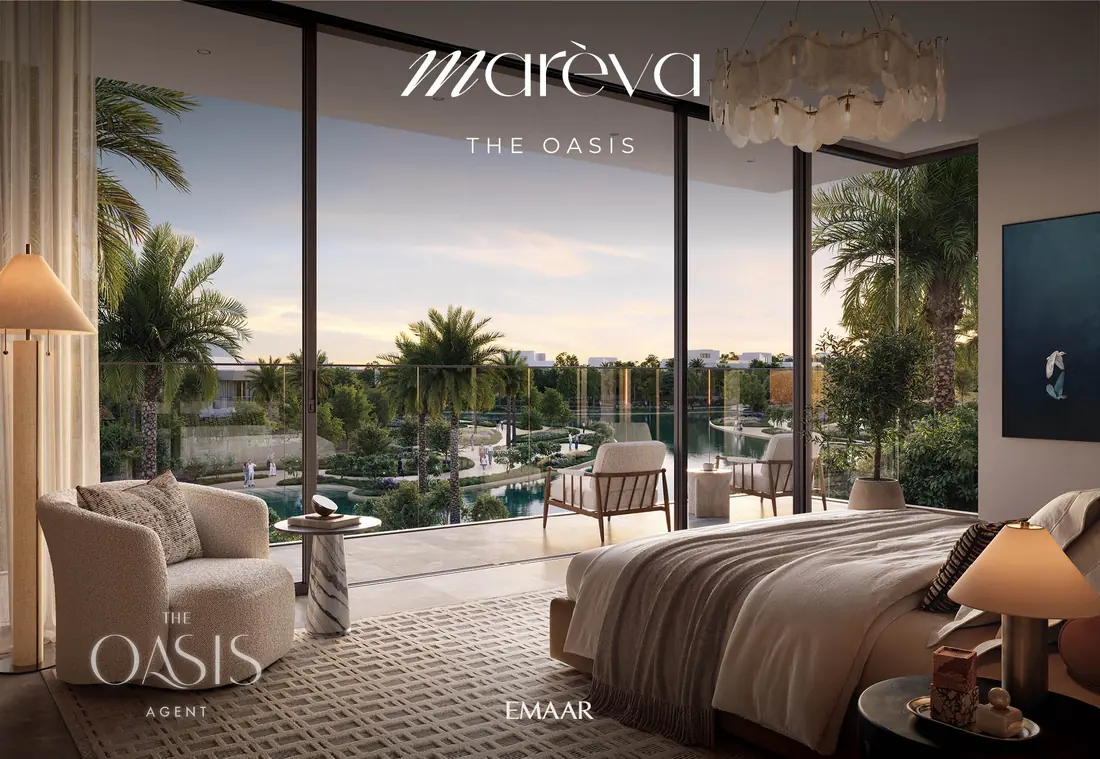 The Oasis by Emaar, mareva render