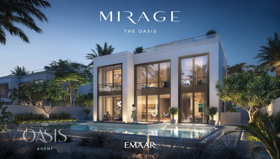 The Oasis by Emaar, mirage render