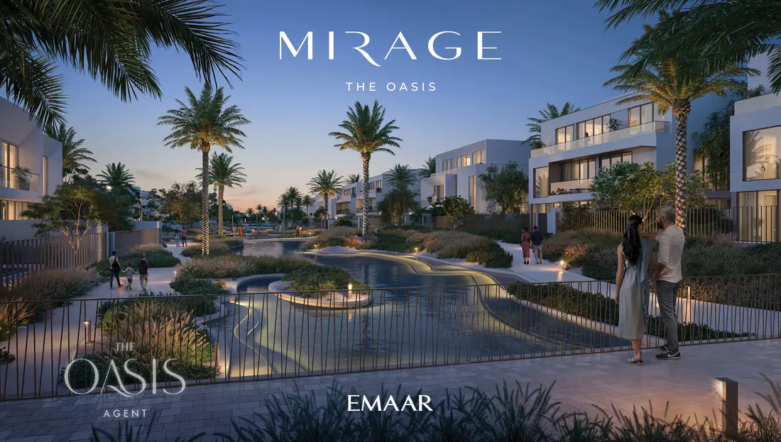 The Oasis by Emaar, mirage render