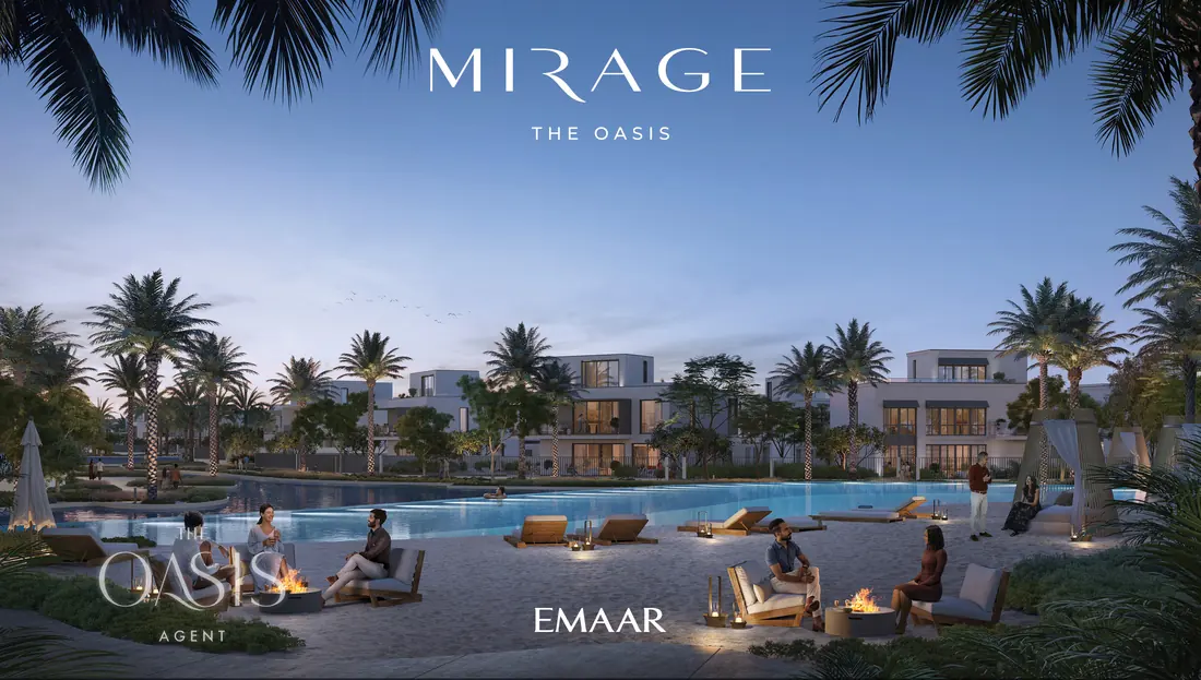 The Oasis by Emaar, mirage render