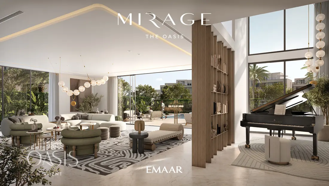 The Oasis by Emaar, mirage render