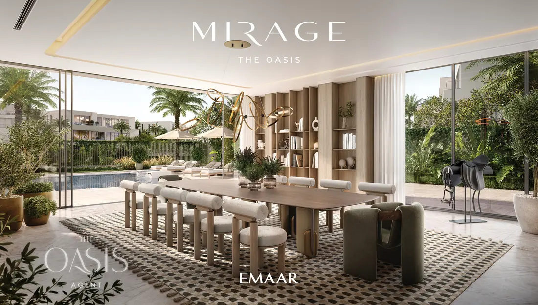 The Oasis by Emaar, mirage render