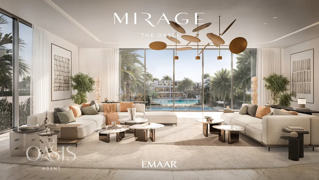 The Oasis by Emaar, mirage render