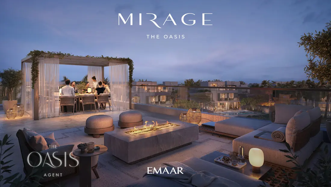The Oasis by Emaar, mirage render