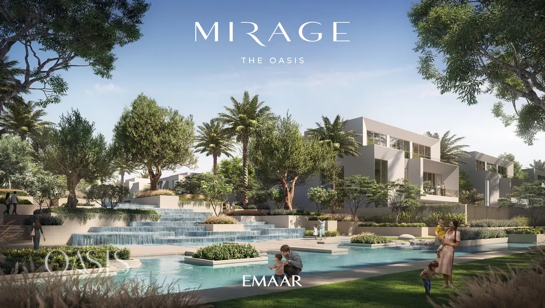 The Oasis by Emaar, mirage render