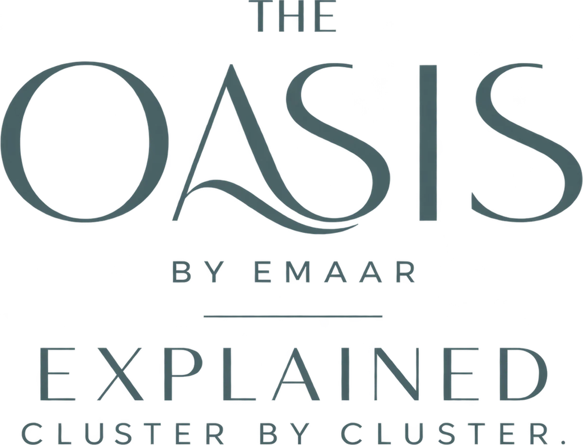 The Oasis by Emaar, explained cluster by cluster