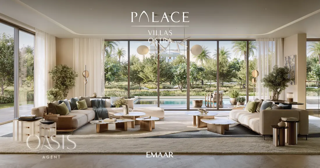 The Oasis by Emaar, ostra render