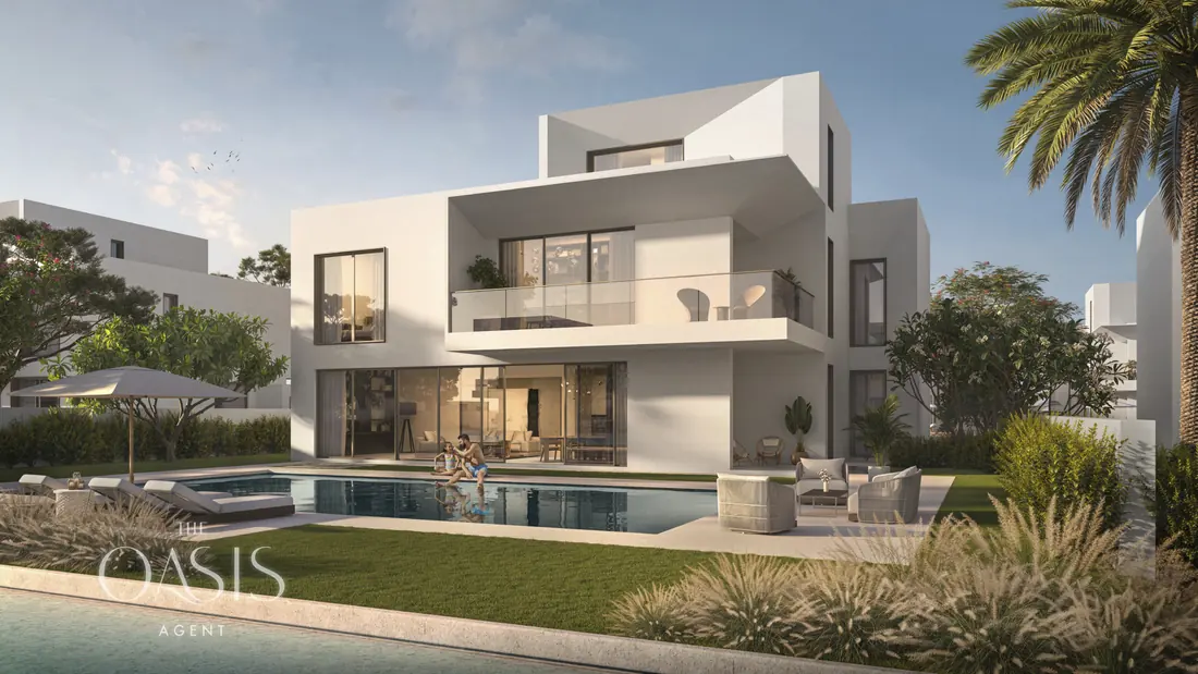 Palmiera, Chamfer elevation, garden side