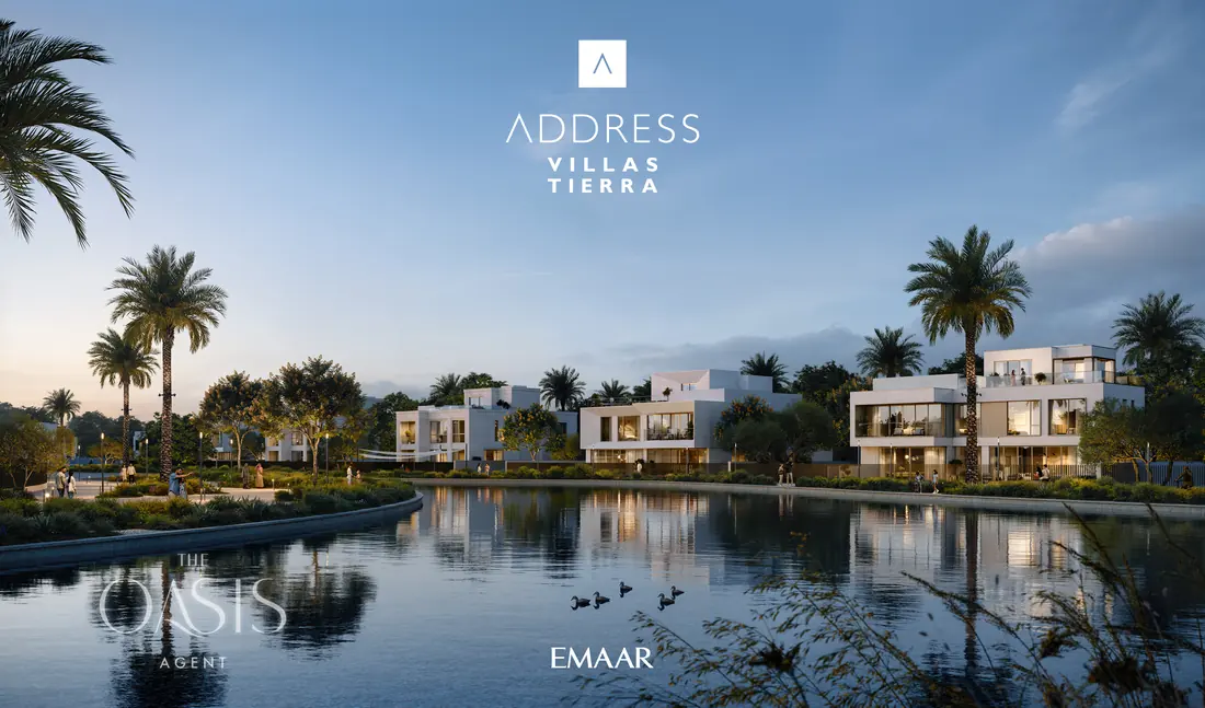 The Oasis by Emaar, tierra render