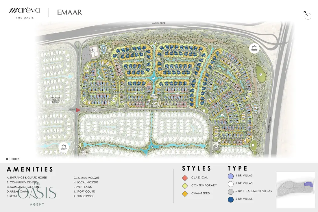 Mar&egrave;va cluster masterplan