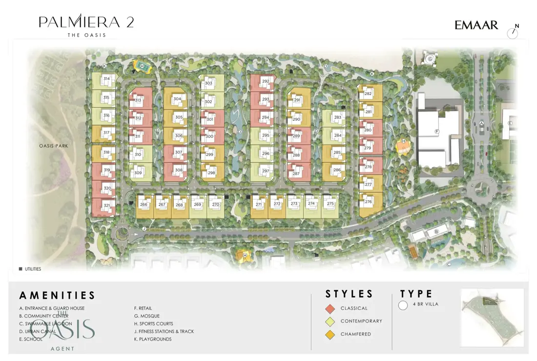 Palmiera 2 cluster masterplan