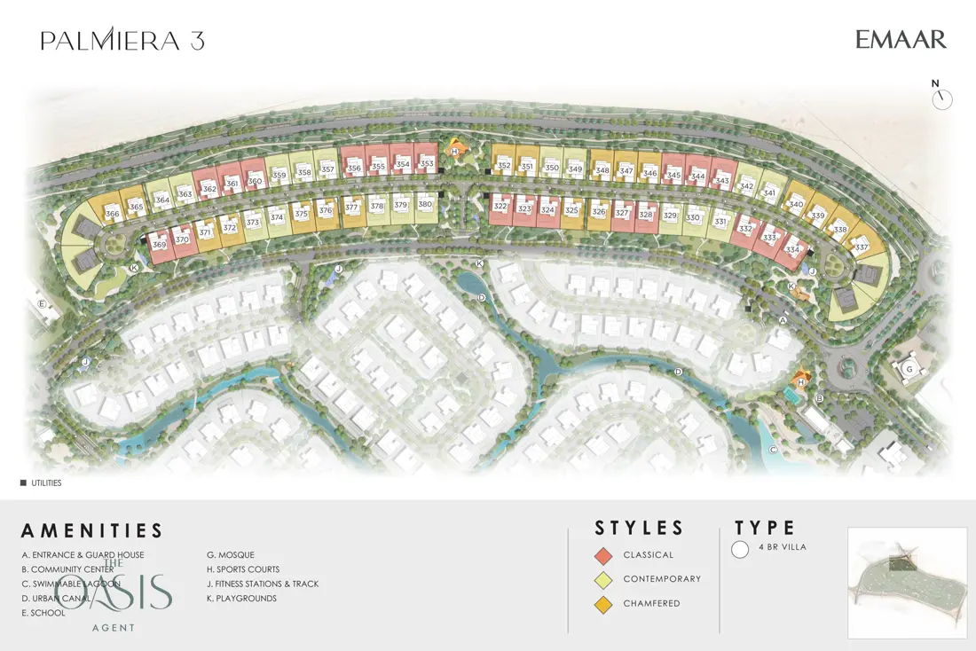 Palmiera 3 cluster masterplan